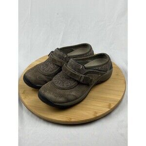 Merrell Shoes Encore Sidestep Shoes Wool/Leather Slip On Brown Women's 8.5